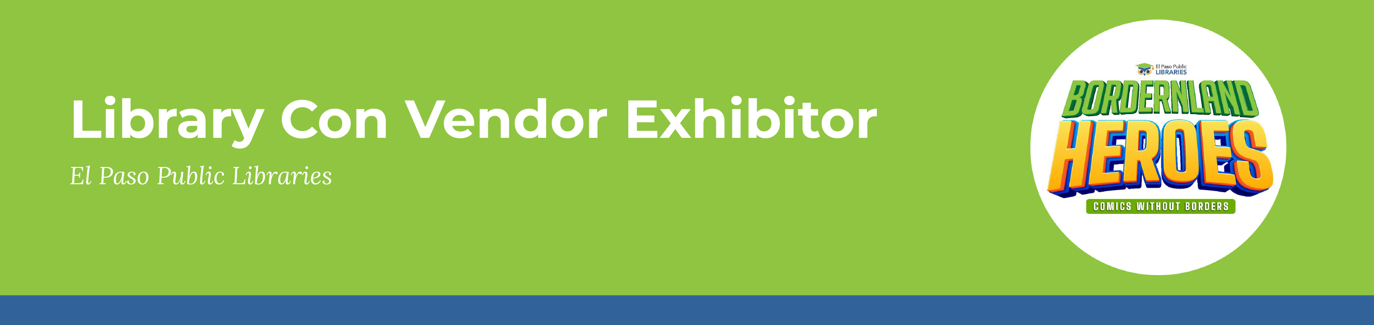 Library Con Vendor Exhibitor